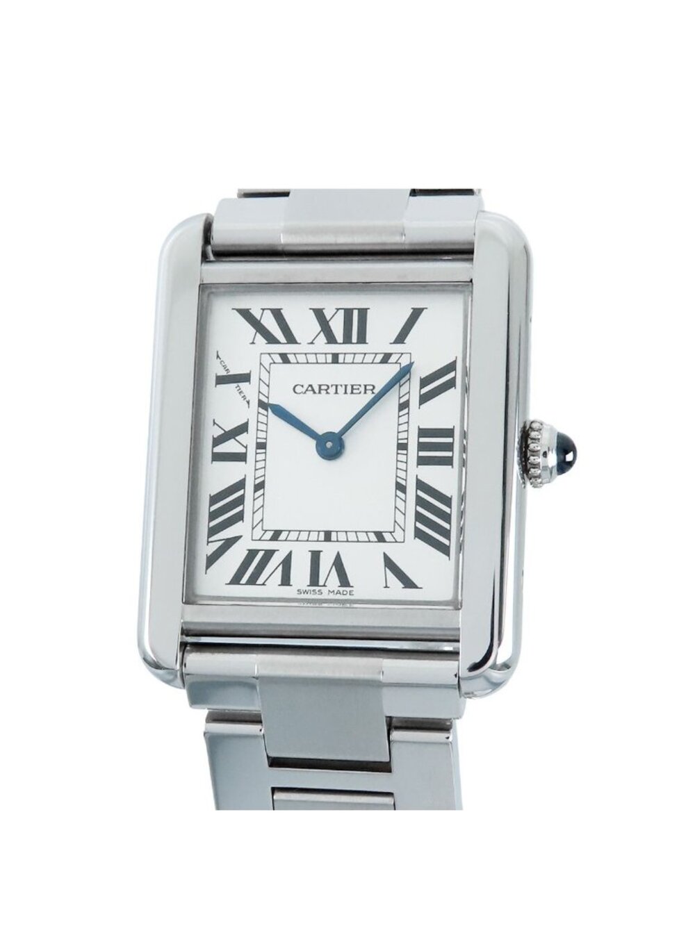 Cartier Tank Solo SM Silver SS Watch